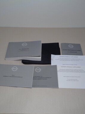 2024 NISSAN ROGUE / Owner's Manual / User Guide / OEM / With Cover